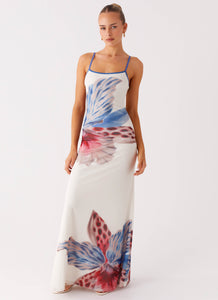 Everett Maxi Dress - White Sea Bloom White Sea Bloom / US 12 Everett Maxi Dress - White Sea Bloom White Sea Bloom / US 12