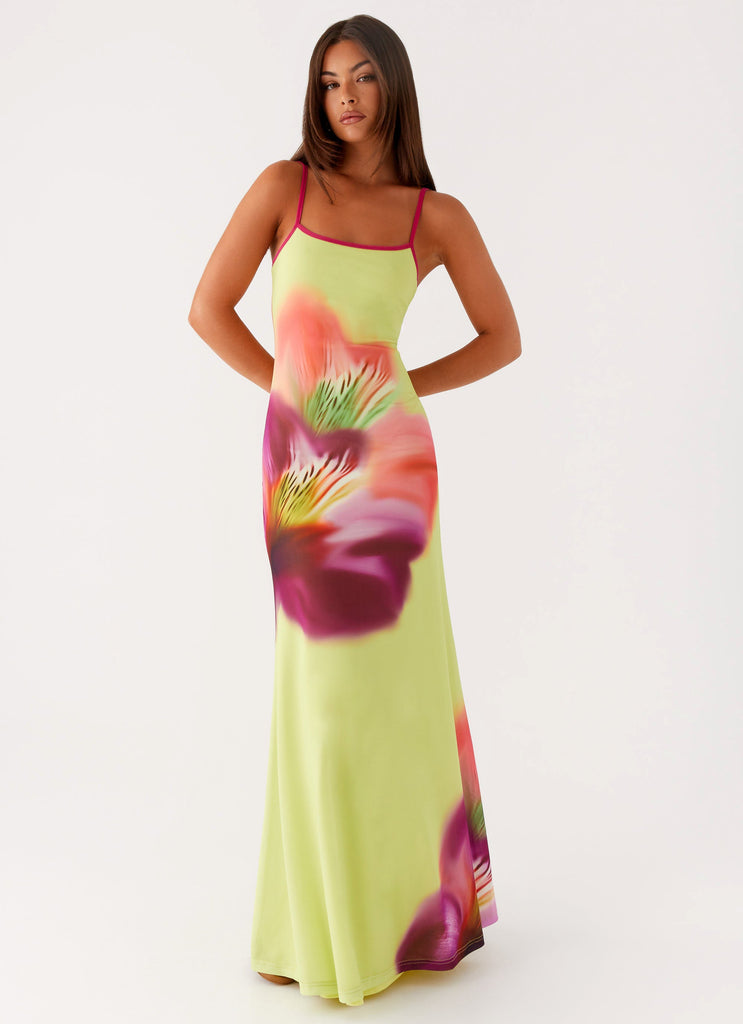 Everett Maxi Dress - Green Tropical Peppermayo US Everett Maxi Dress - Green Tropical Peppermayo US
