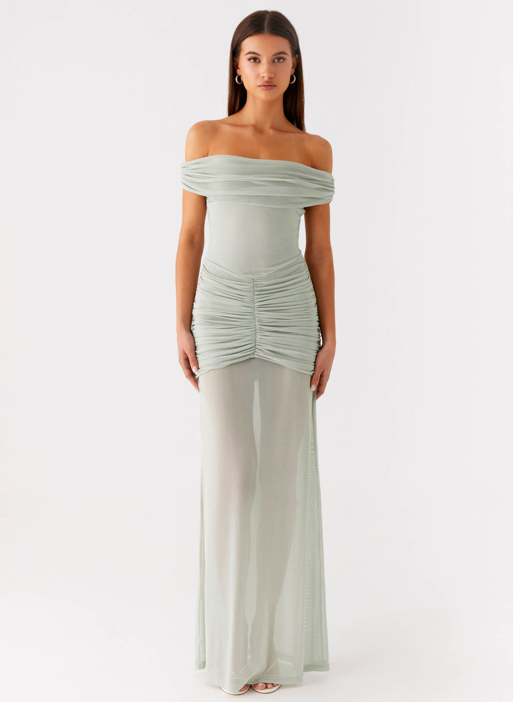 Eyllin Off Shoulder Maxi Dress
