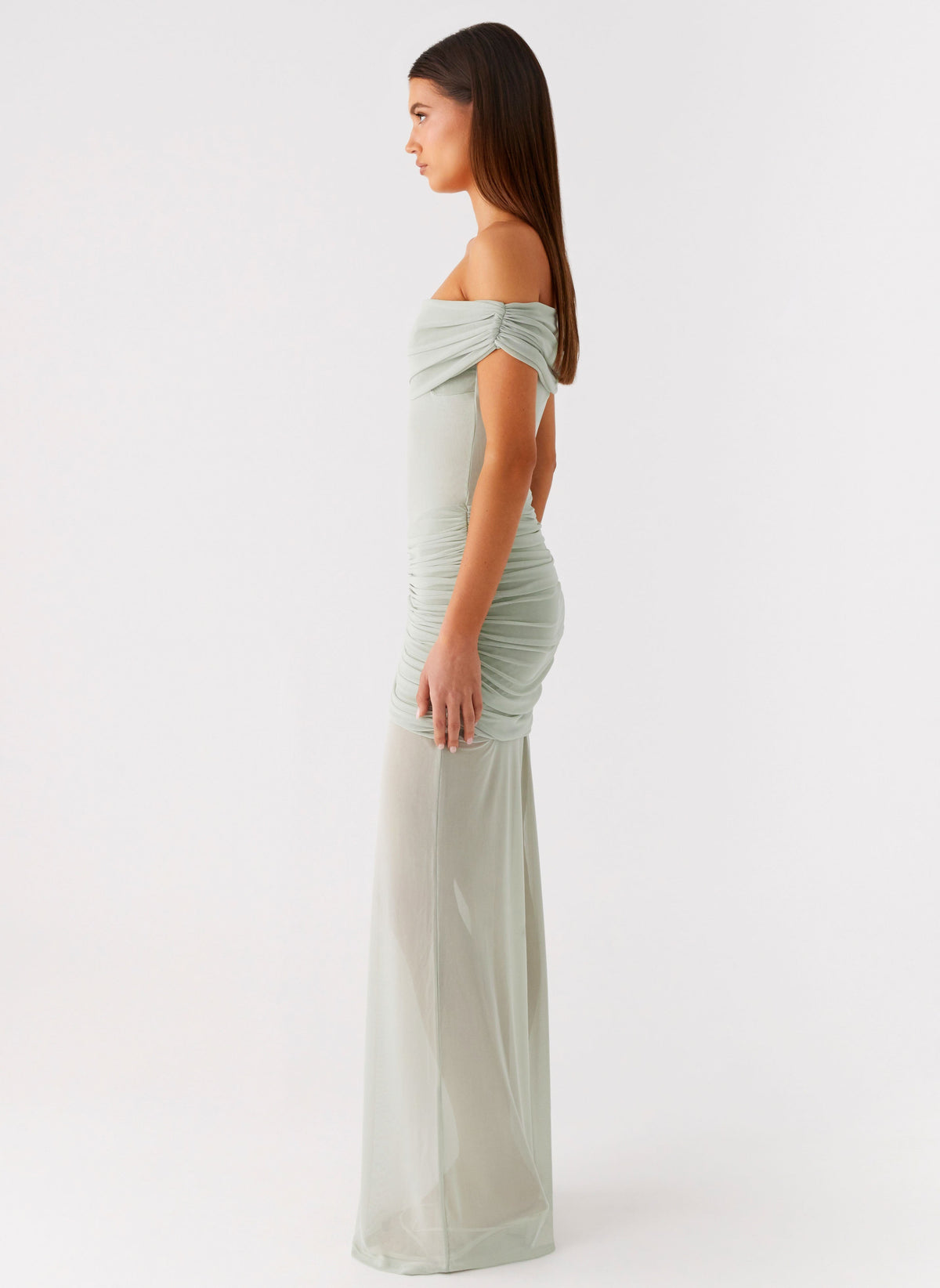 Eyllin Off Shoulder Maxi Dress