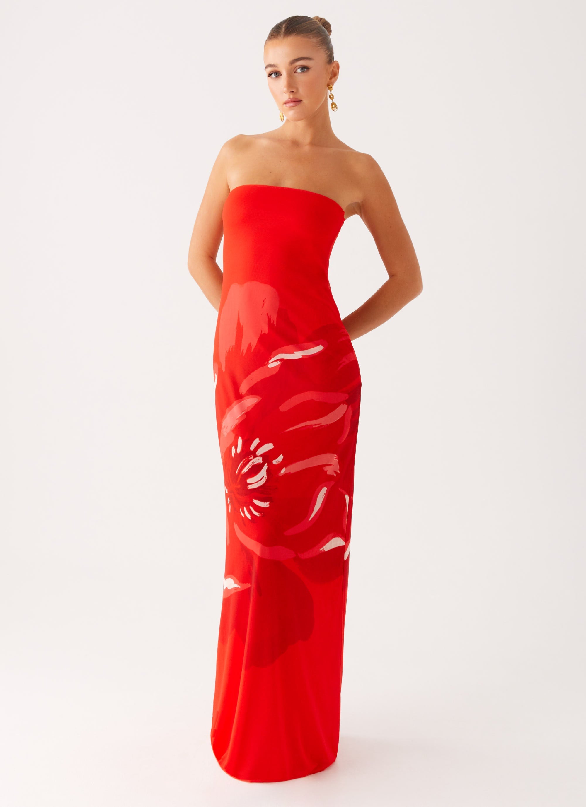 red fish dress Fabian Maxi Dress