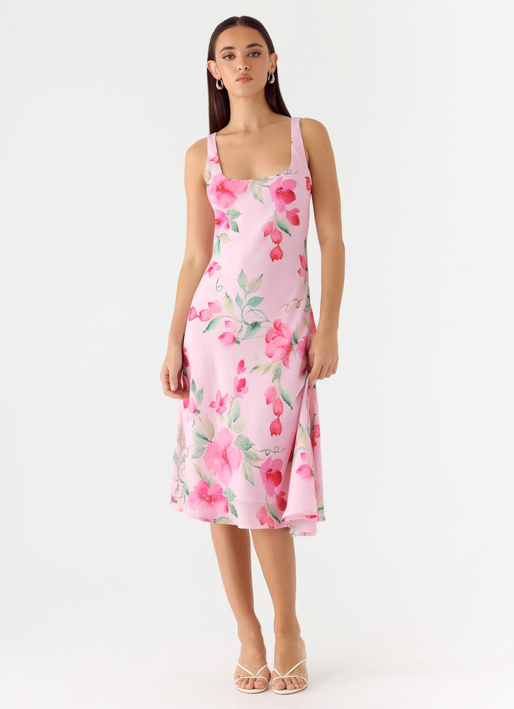 Fedde Midi Dress - Petal Soleil