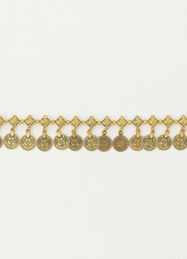 Feel Your Aura Belt - Gold