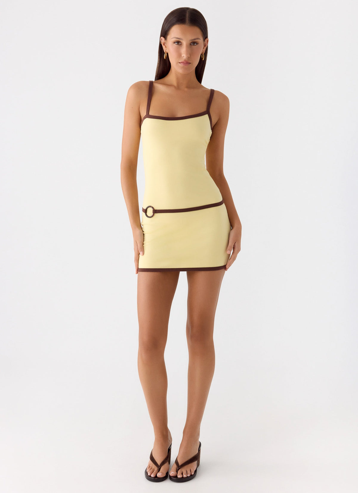 Felicia Asymmetrical Mini Dress
