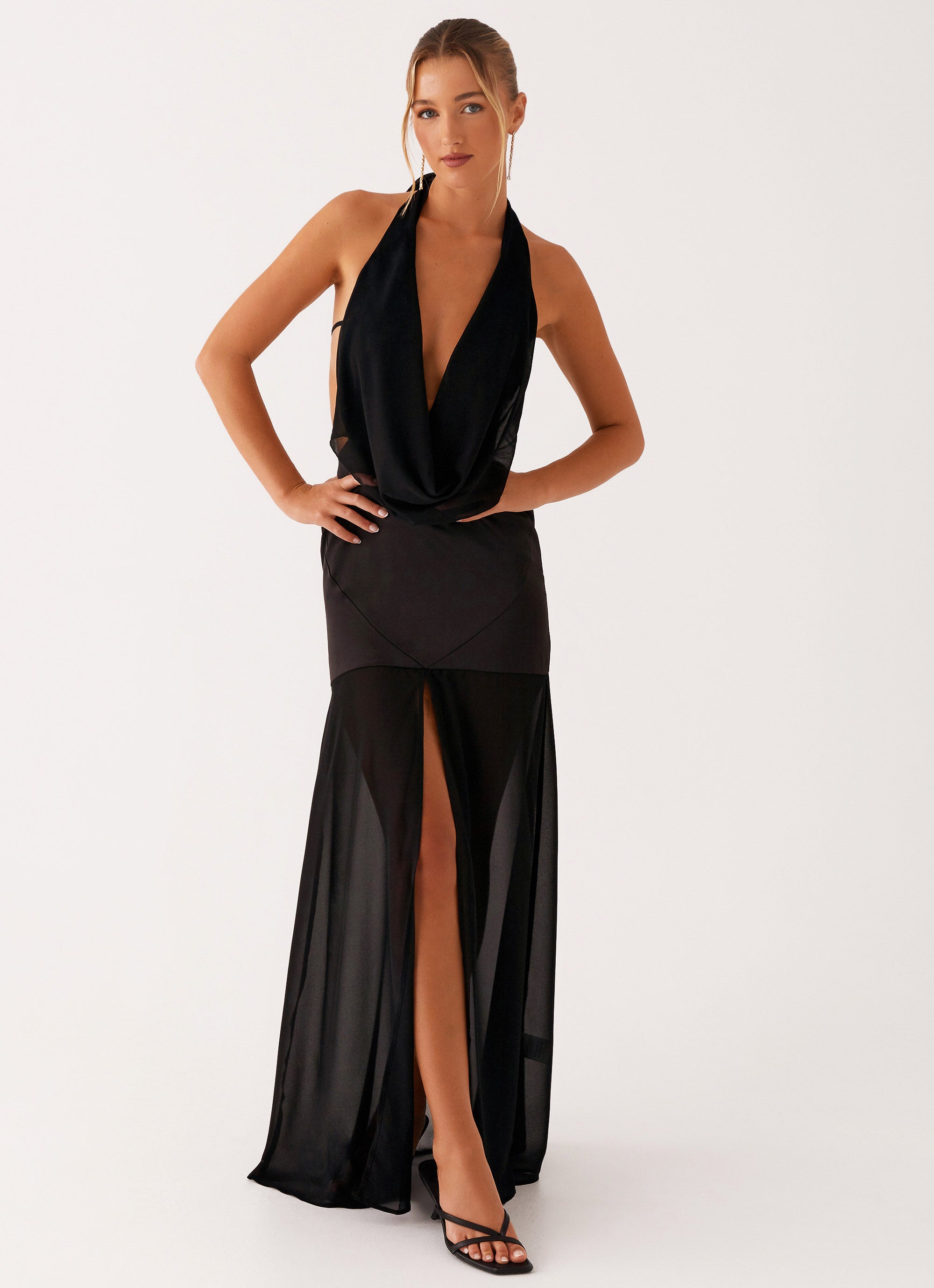 Fenella Maxi Dress - Black Peppermayo US Fenella Maxi Dress - Black Peppermayo US