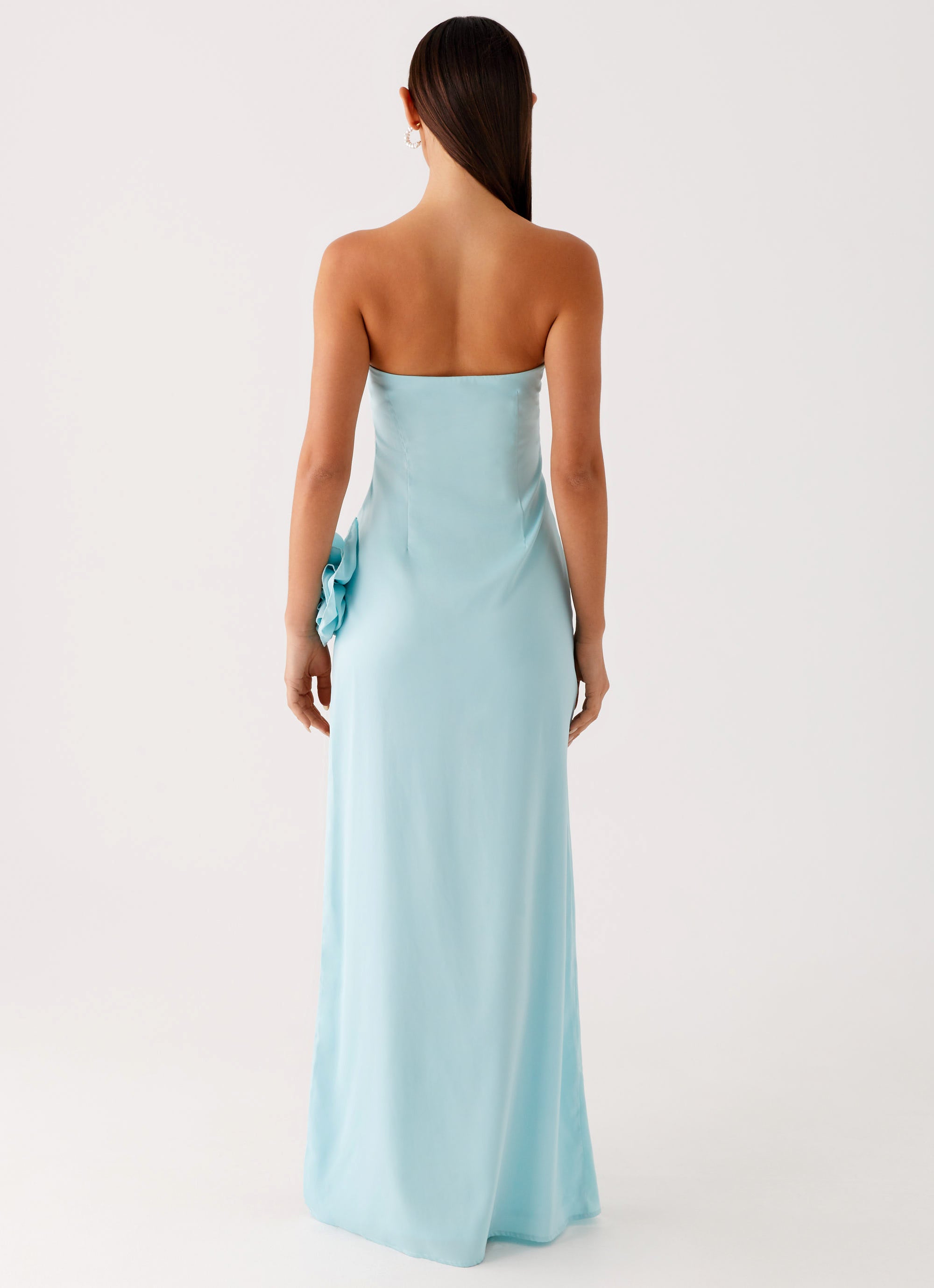 Fenway Strapless Maxi Dress - Mint – Peppermayo US