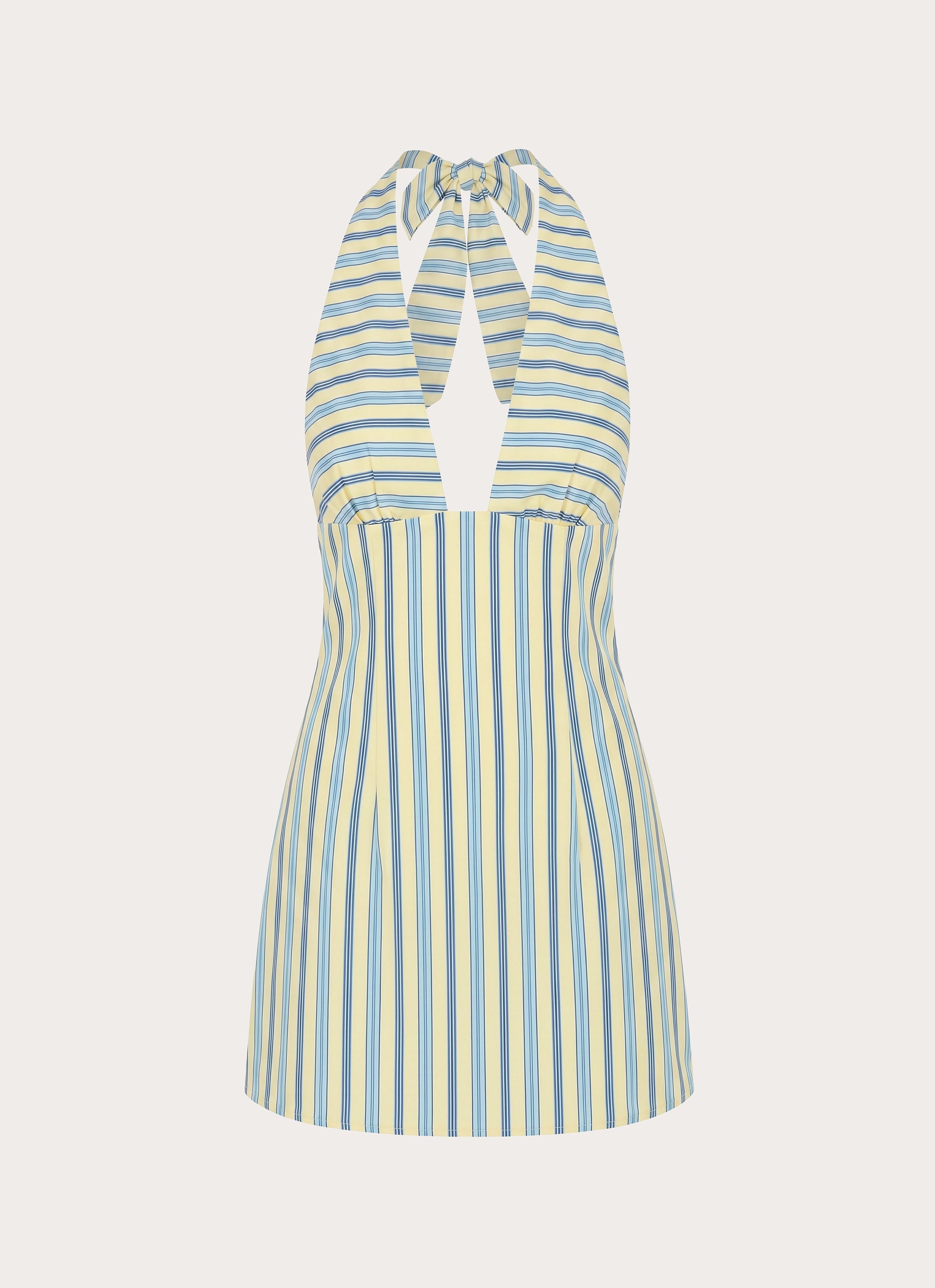 Feyric Mini Dress - Mint Banana Stripe – Peppermayo US