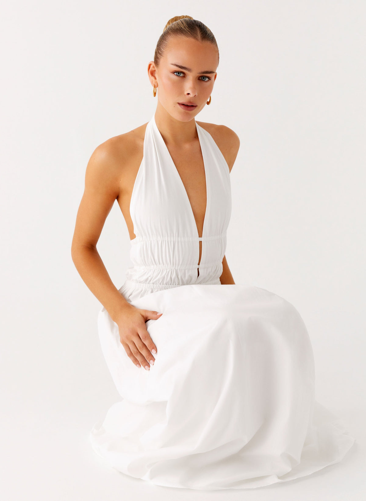 Figaro Halter Maxi Dress