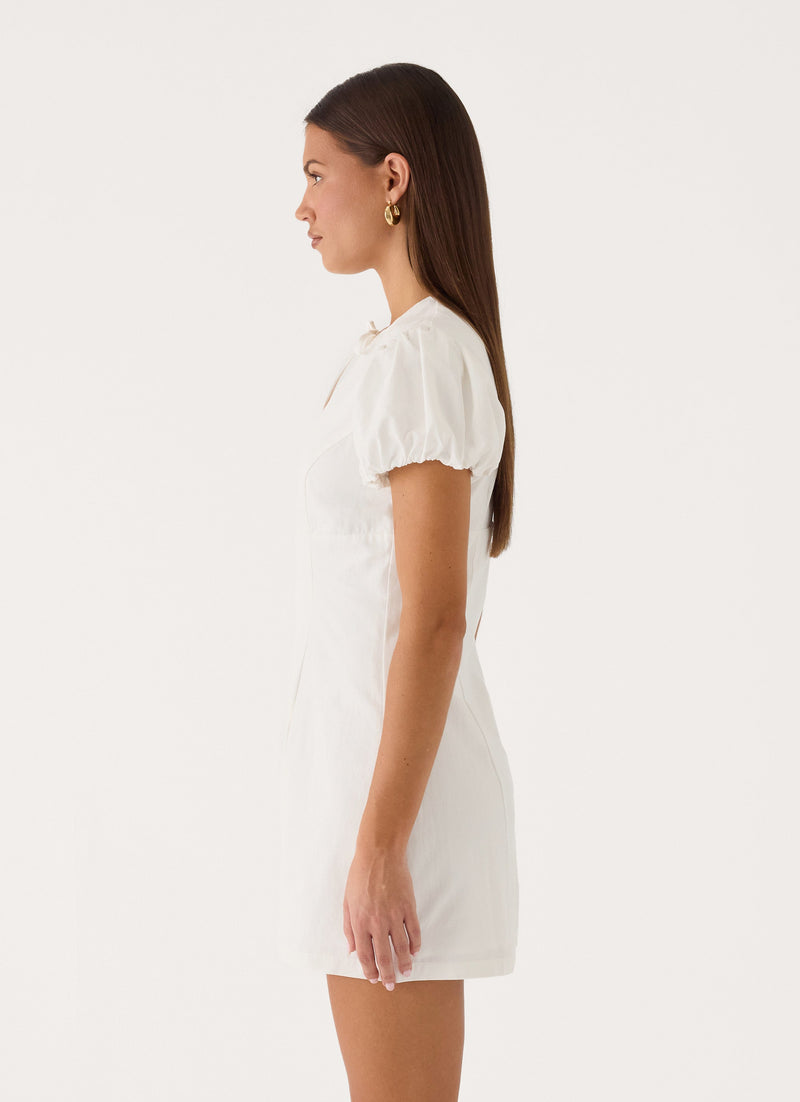 Fiora Mini Dress - White