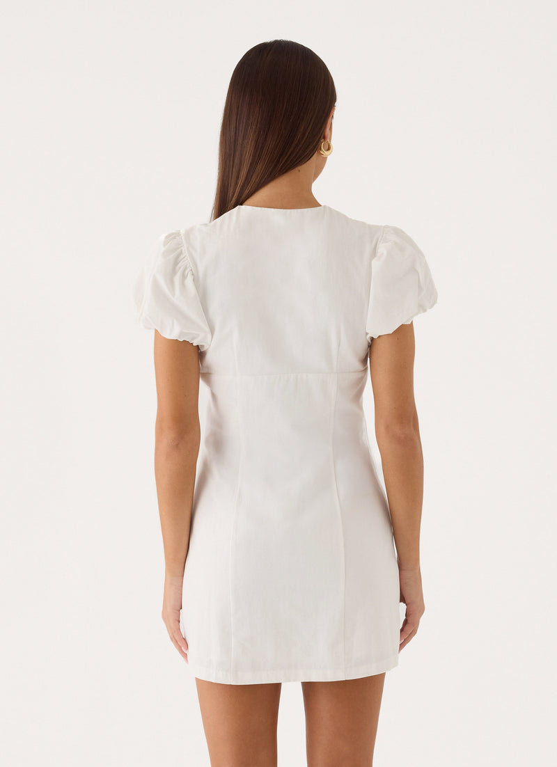 Fiora Mini Dress - White