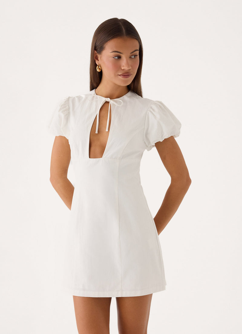 Fiora Mini Dress - White
