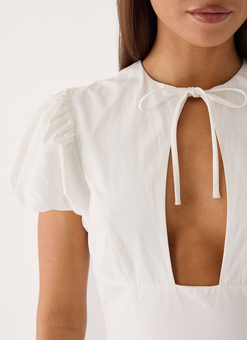 Fiora Mini Dress - White