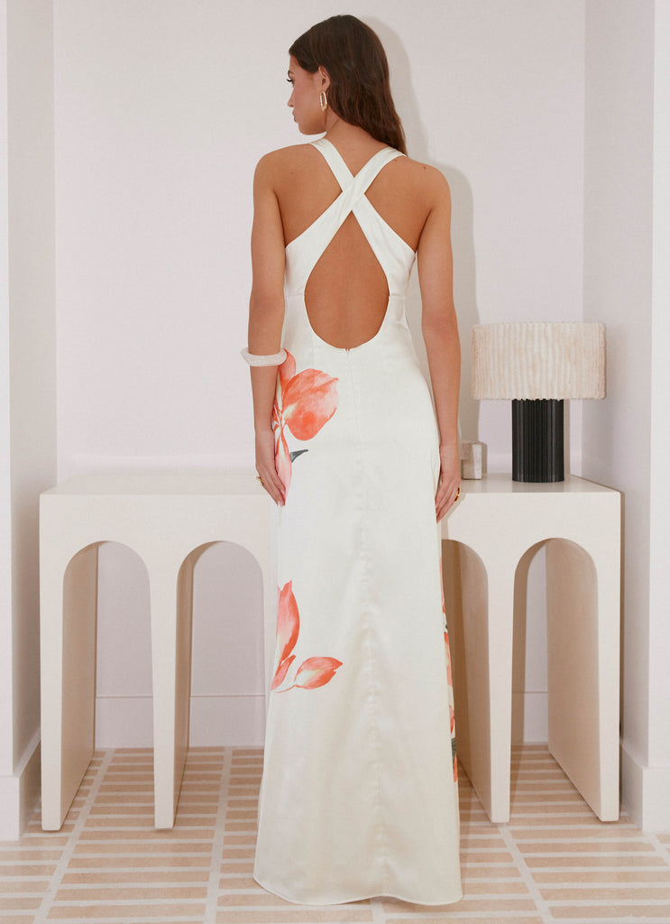 Fiorenza Maxi Dress - Siena Floral Sienna Floral / US 8 Fiorenza Maxi Dress - Siena Floral Sienna Floral / US 8