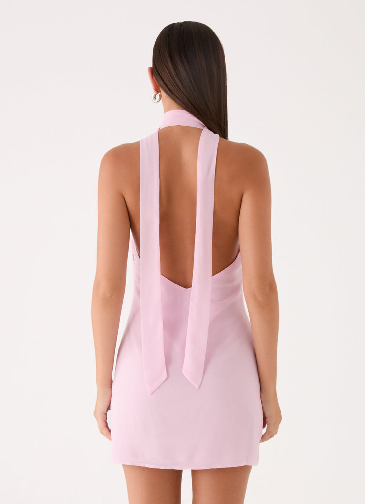 pink mini dress fast shipping pink mini dress fast shipping FIORE Y2K MINI DRESS-HOT PINK Lucca Couture