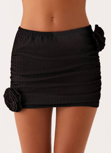 For Granted Mini Skirt - Black