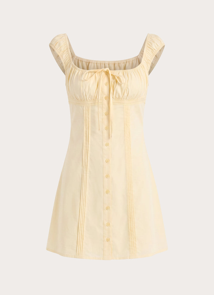 Fornarina Mini Dress - Lemon โ Peppermayo US