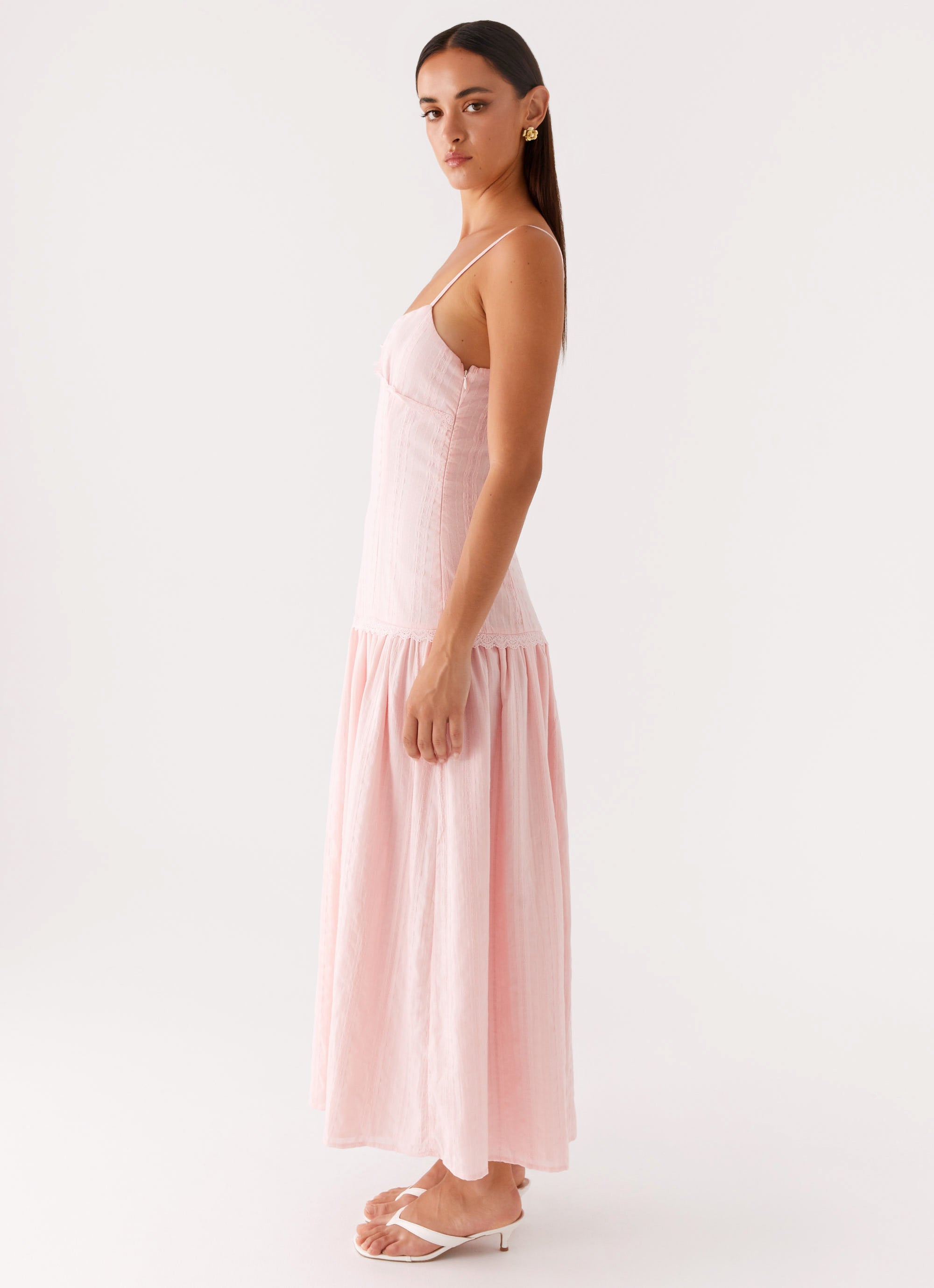 Found You Midi Dress - Pink Pink / US 12 Found You Midi Dress - Pink Pink / US 12