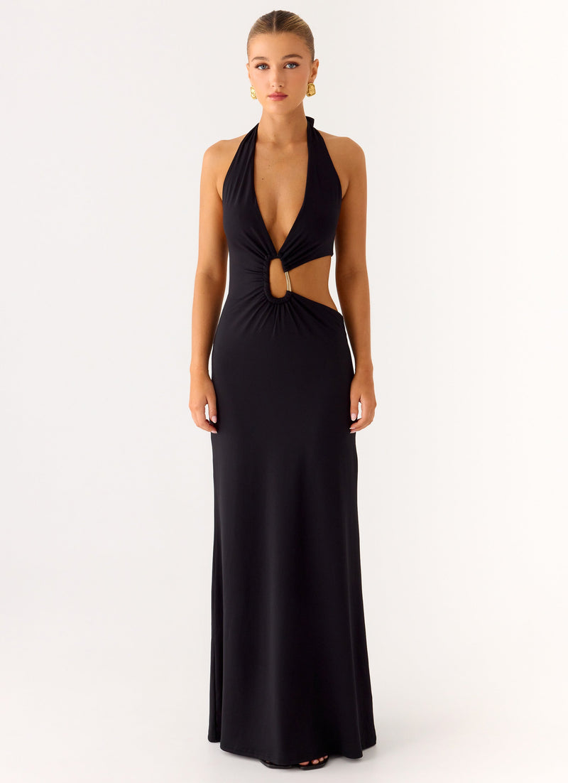 Free Now Maxi Dress - Black