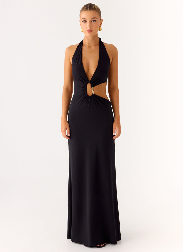 Free Now Maxi Dress - Black Black / US 12 Free Now Maxi Dress - Black Black / US 12