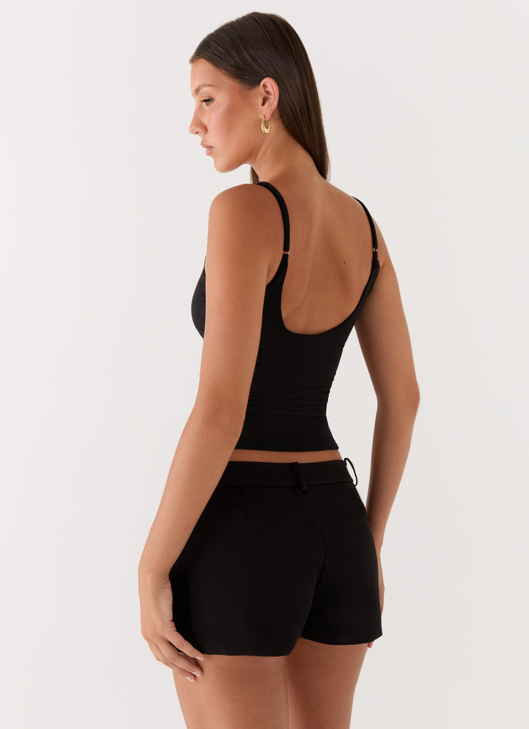 Freedom Mini Shorts - Black