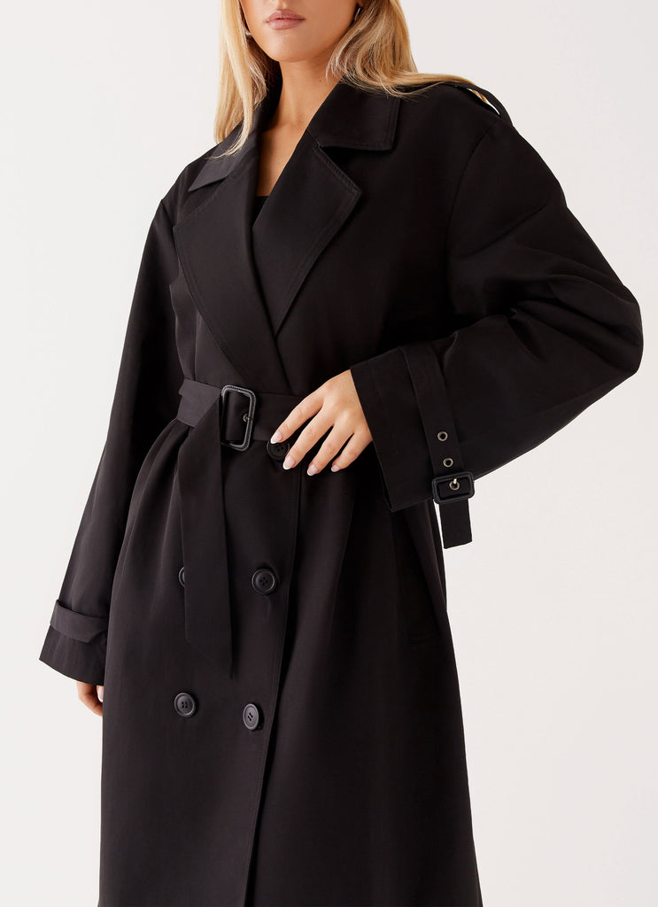 Oversized womens trench coat online
