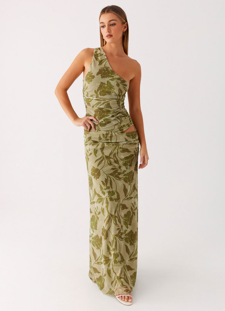 Georgiana Maxi Dress - Jade Fern