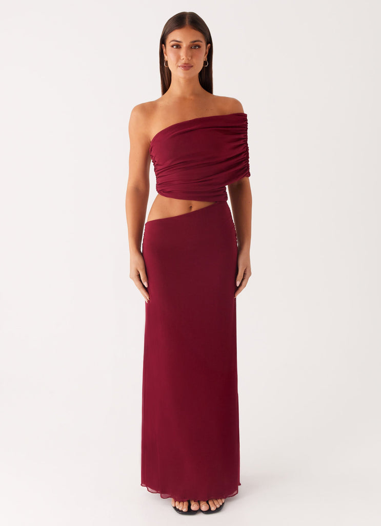 gillian maxi dress Diane Von Furstenberg Gillian Silk-Blend Maxi Dress