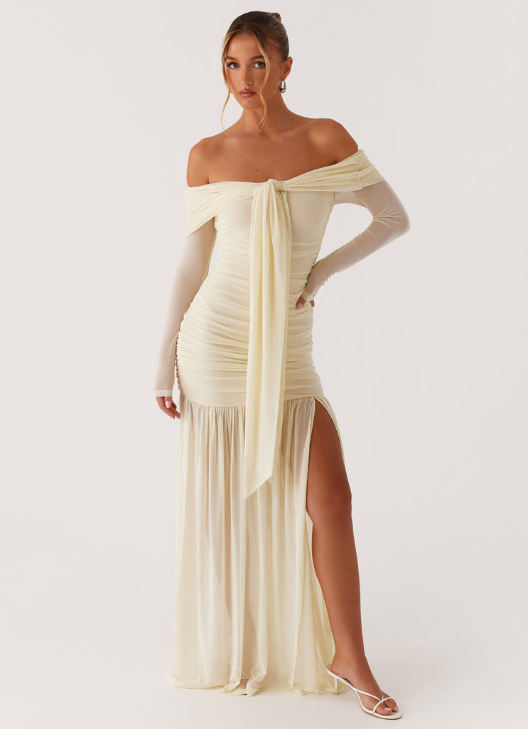 Ginny Maxi Dress - Yellow Peppermayo US Ginny Maxi Dress - Yellow Peppermayo US