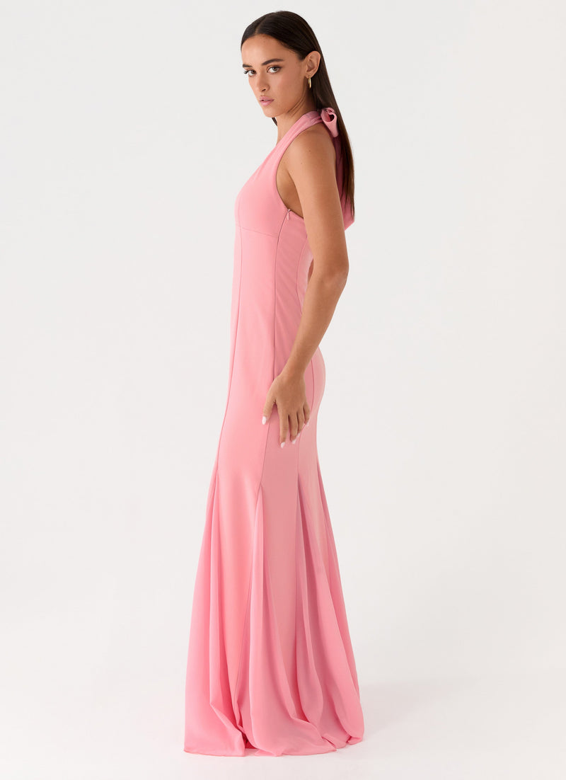 Girl Talk Maxi Dress - Pink