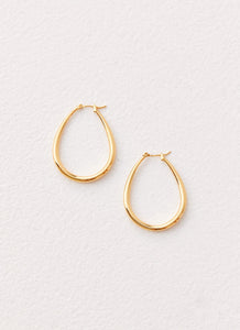Gleam Hoop Earrings - Gold