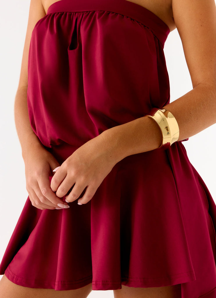 Glossed Over Bangle - Gold