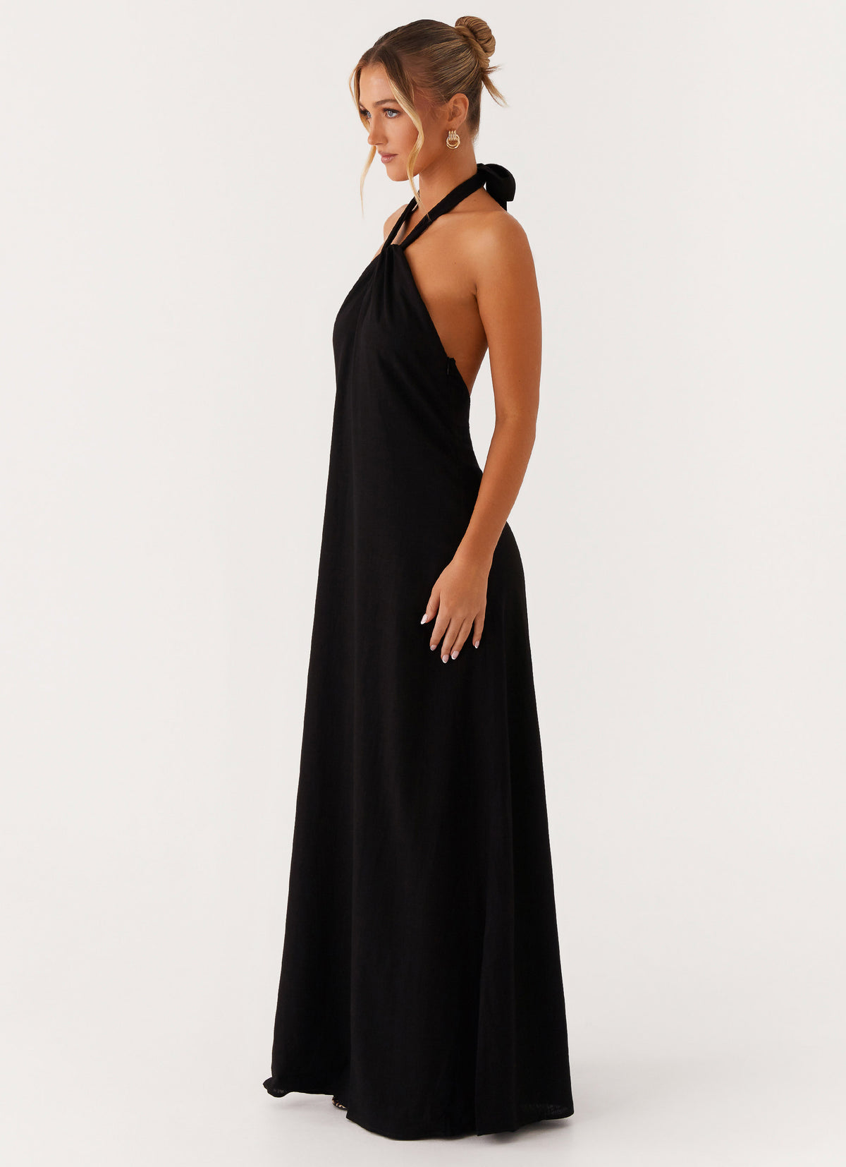 Golden Child Linen Maxi Dress