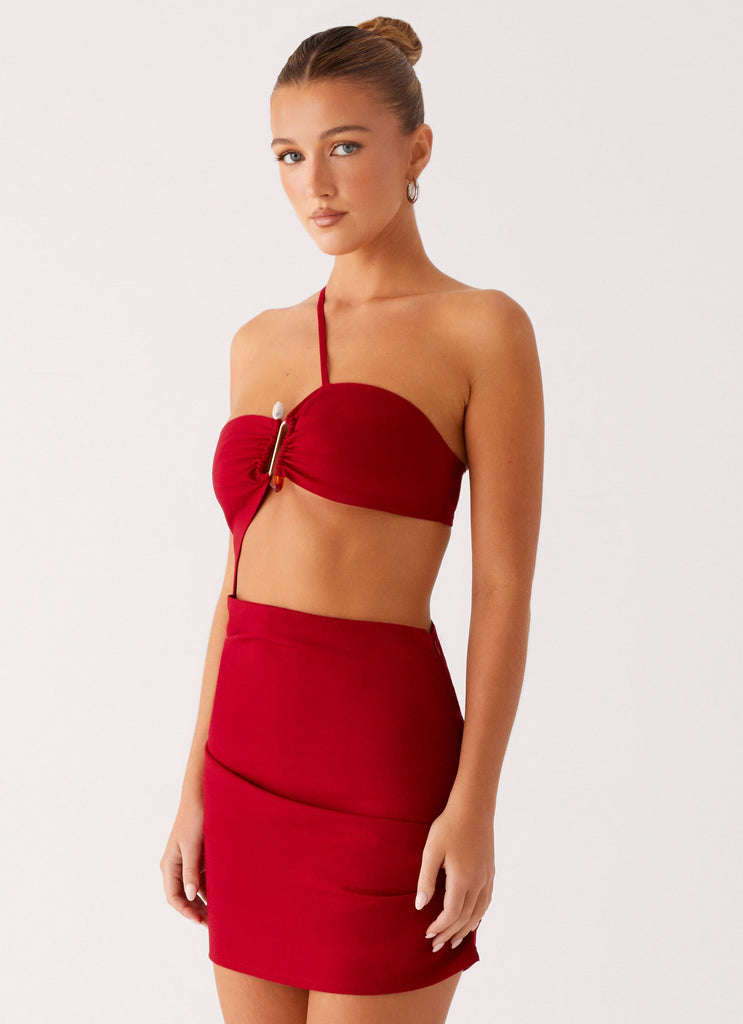 Gossip Mini Dress - Red Peppermayo US Gossip Mini Dress - Red Peppermayo US