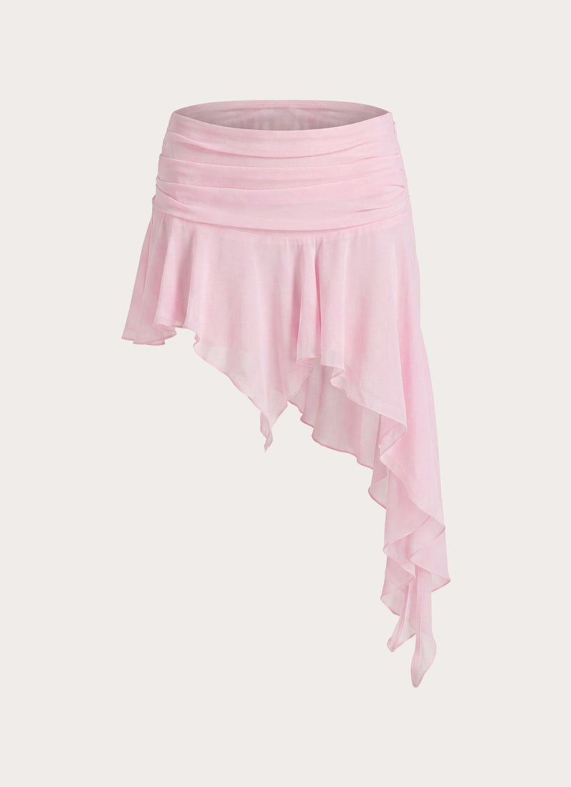Halstana Mini Skirt - Pink