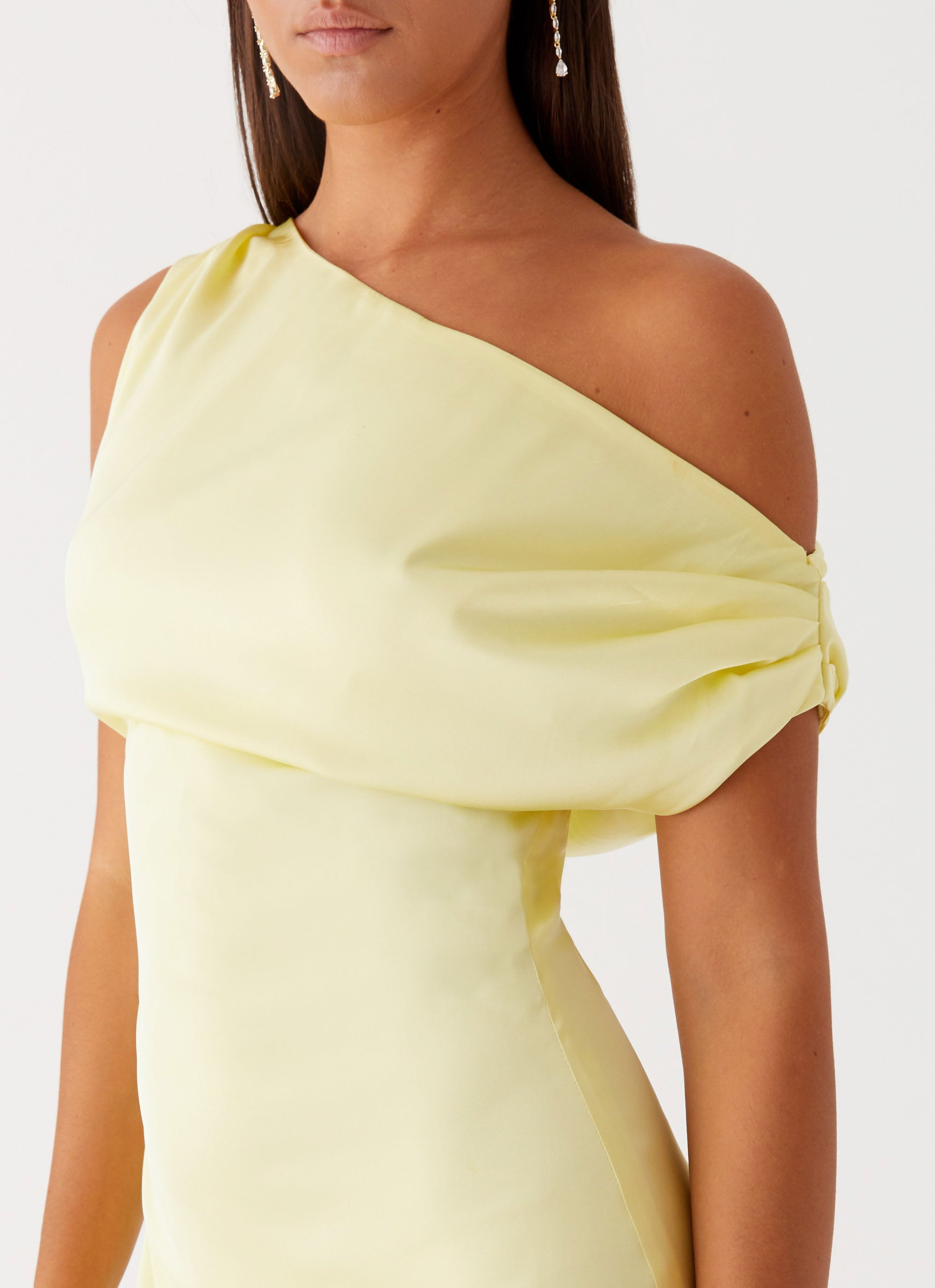 heart of glass satin maxi dress Heart Of Glass Satin Maxi Dress