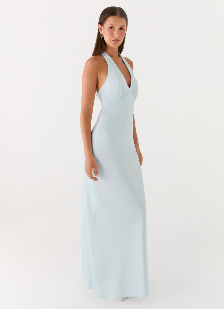 Peppermayo Dresses | Heavy Hearted Satin Maxi | Color: Blue | Size: 4 | Awoz48236's Closet Peppermayo Dresses | Heavy Hearted Satin Maxi | Color: Blue | Size: 4 | Awoz48236's Closet