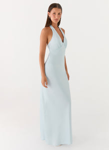 Peppermayo Dresses | Heavy Hearted Satin Maxi | Color: Blue | Size: 4 | Awoz48236's Closet Peppermayo Dresses | Heavy Hearted Satin Maxi | Color: Blue | Size: 4 | Awoz48236's Closet