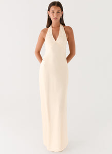 h&m v neck satin dress Ladies - Black Cowl-neck satin dress - Size: M