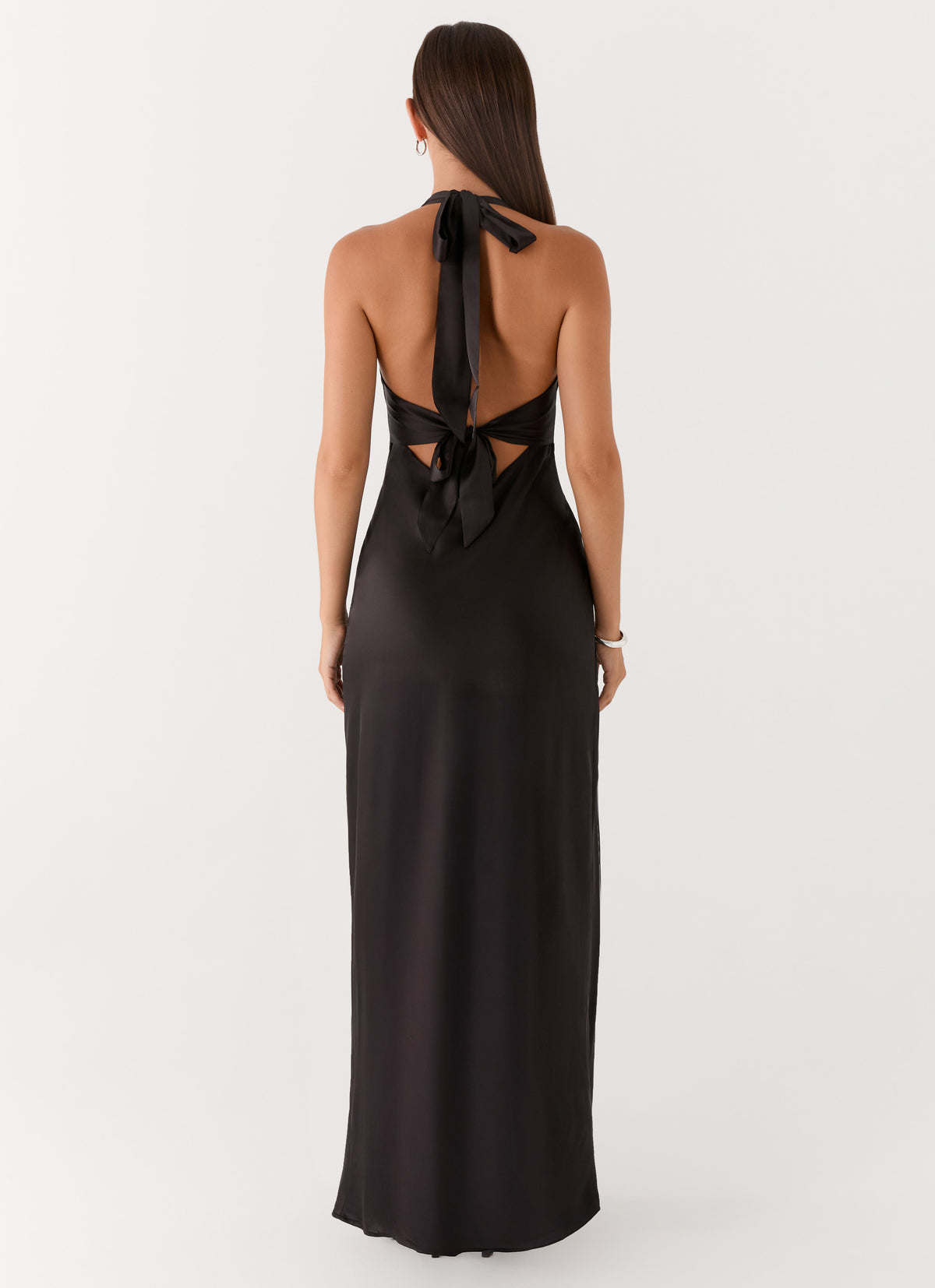 long black satin dress sweetheart prom black evening dress dresstby 93% Polyester 7% Spandex Lining Rush Dress | Heavy Hearted
