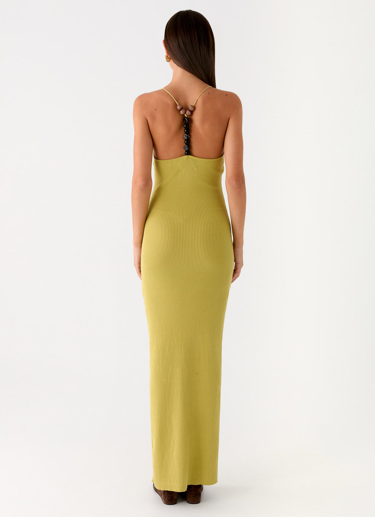maxi dress tight Fortunate One lightweight soft and comfortable Black Cut Out Maxi Dress
