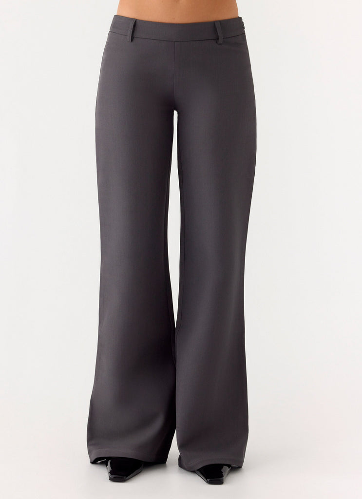 Hot as Ice Low Rise Pants - Grey Grey / US 14 Hot as Ice Low Rise Pants - Grey Grey / US 14