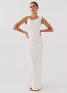In Bloom Maxi Dress - Ivory