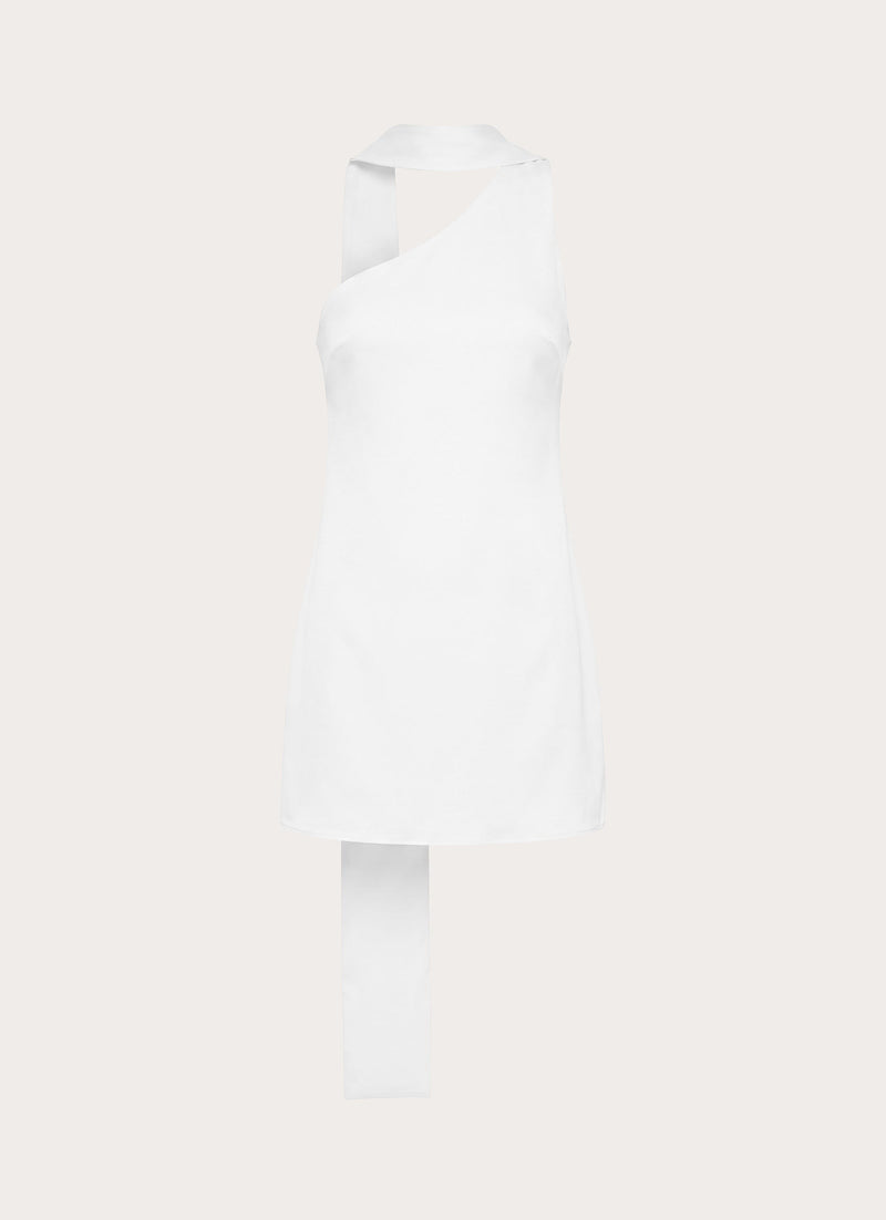 In The End Mini Dress - White