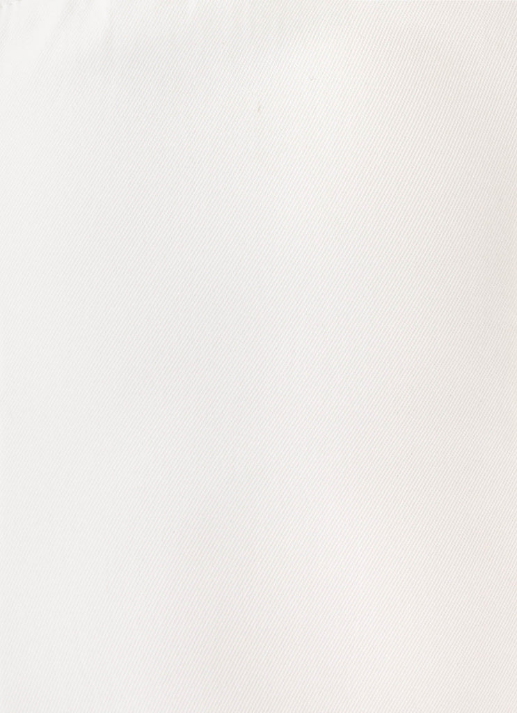 Indira Bustier Halter Top - White