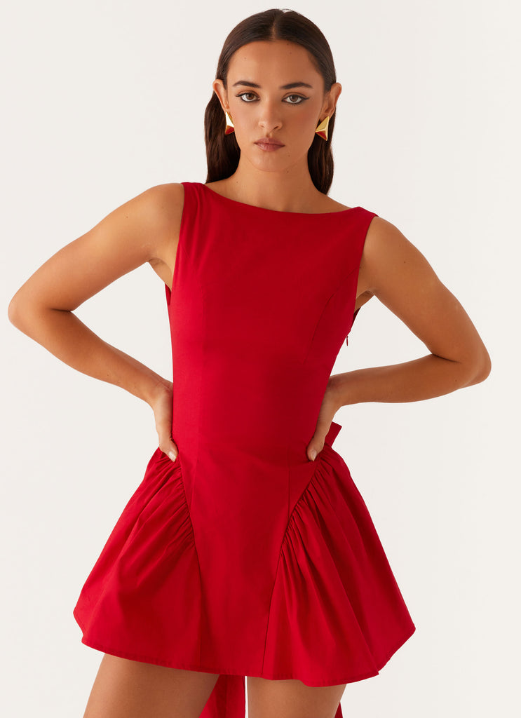 Invited Mini Dress - Red