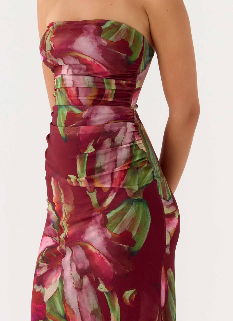 Iroha Strapless Maxi Dress - Cuba Cuba