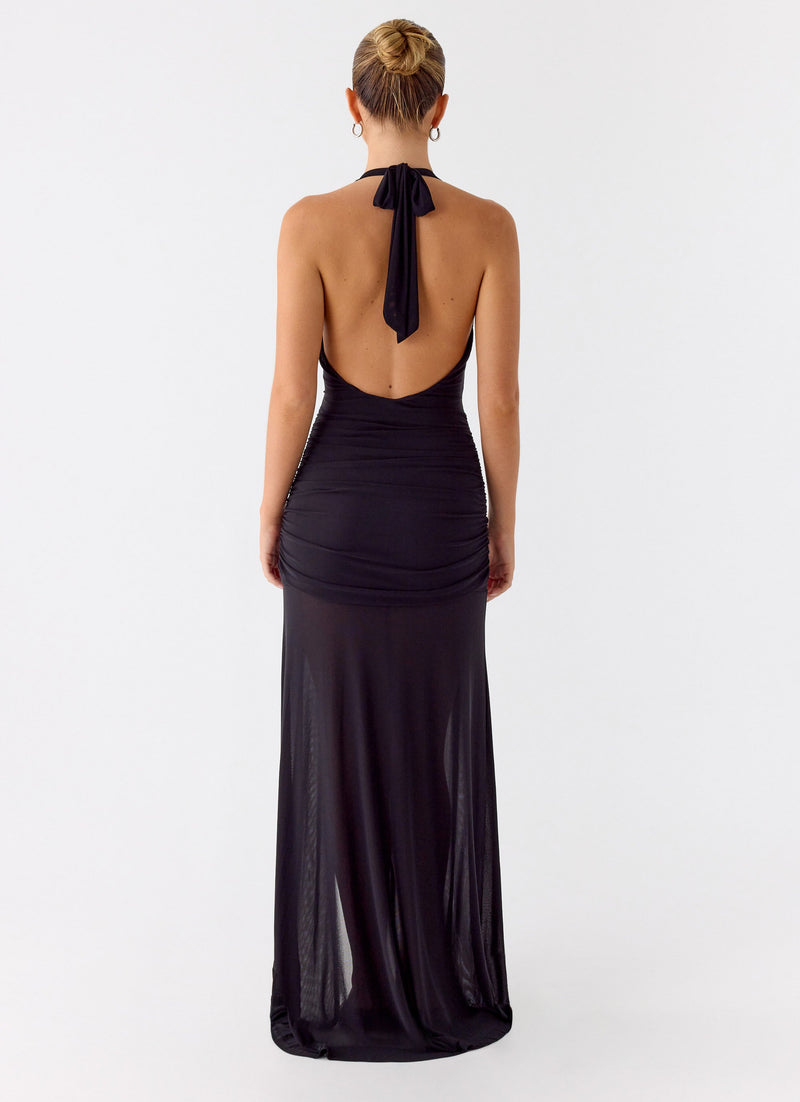 Island Muse Maxi Dress - Black
