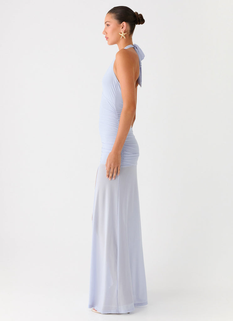 blue island dress Island Muse Dress