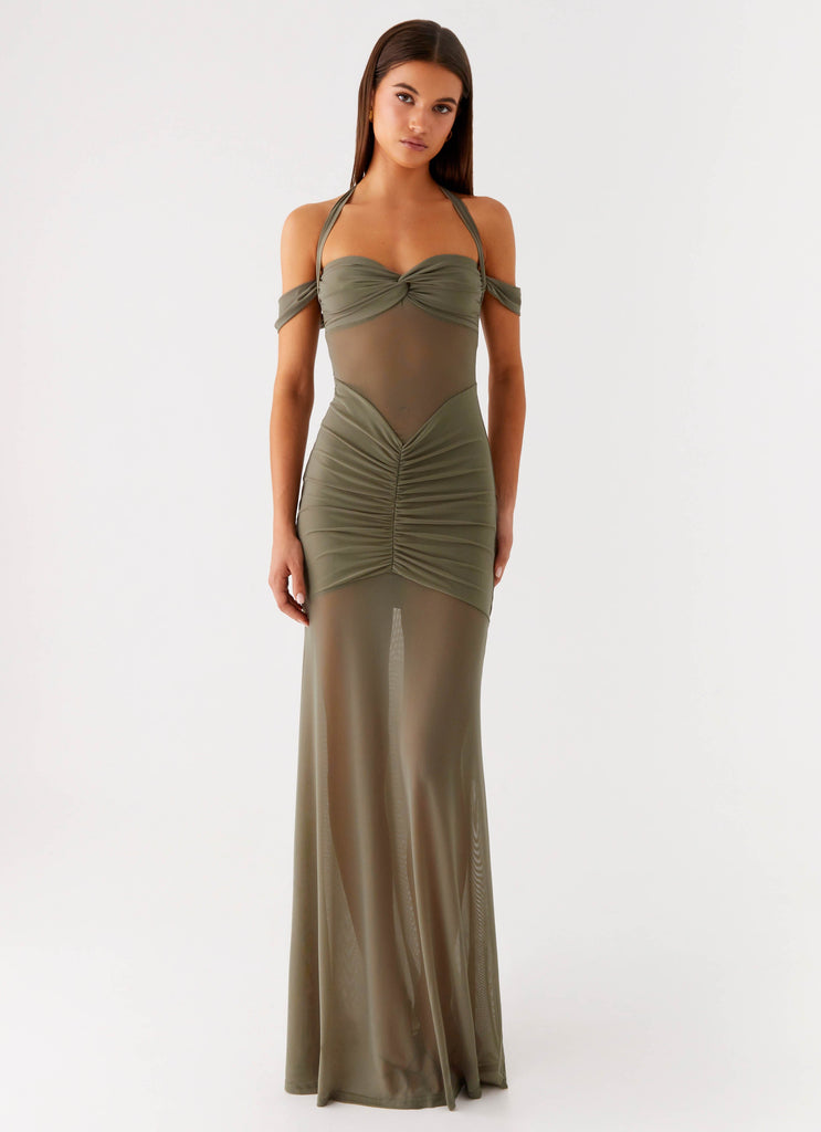 Ivy Lane Maxi Dress - Olive Peppermayo US Ivy Lane Maxi Dress - Olive Peppermayo US