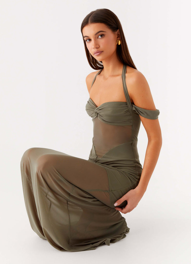 olive and ivy cowl midi dress Shapewear Cowl Neck Midi Dress